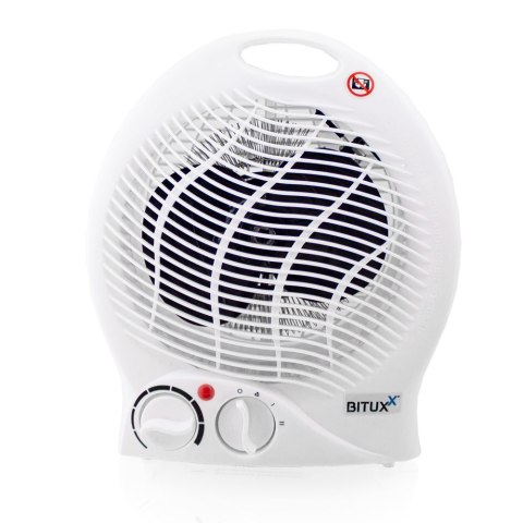 Wentylator grzewczy Bituxx 2000W z termostatem i ochroną przed upadkiem Wentylator grzewczy Bituxx 2000W z termostatem i ochroną przed upadkiem