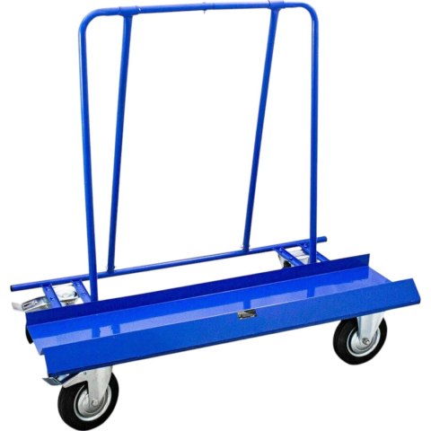 Wózek transportowy 500 kg do płyt budowlanych i drzwi z dużymi kołami Wózek transportowy 500 kg do płyt budowlanych i drzwi z dużymi kołami