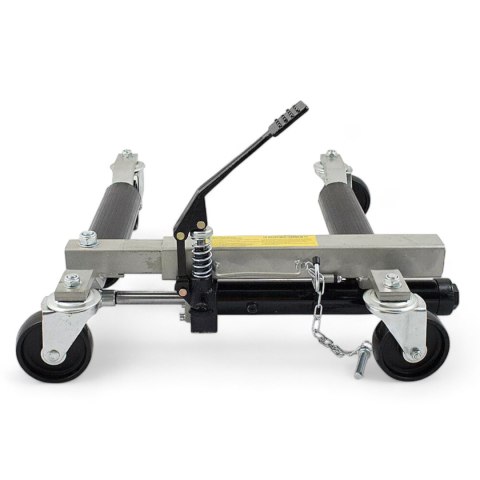 Wózki manewrowe pod koła z podnośnikiem hydraulicznym 4 szt. 680 kg Stalowe Wózki manewrowe pod koła z podnośnikiem hydraulicznym 4 szt. 680 kg Stalowe