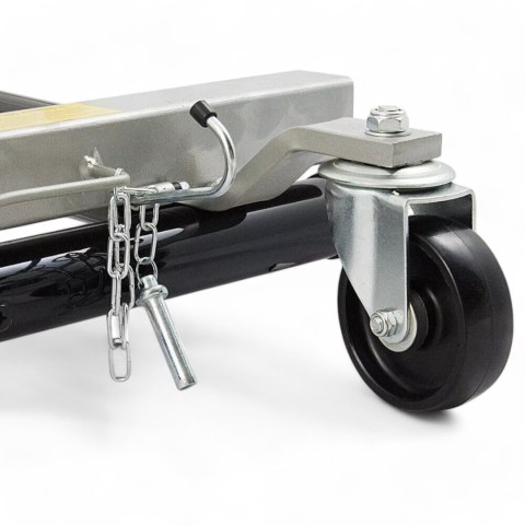 Wózki manewrowe pod koła z podnośnikiem hydraulicznym 4 szt. 680 kg Stalowe Wózki manewrowe pod koła z podnośnikiem hydraulicznym 4 szt. 680 kg Stalowe