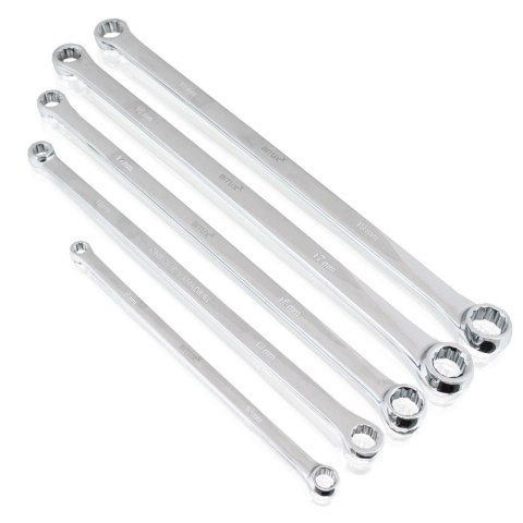 Zestaw Kluczy Oczkowych 233-410mm 8-19mm 5 Elementów Zestaw Kluczy Oczkowych 233-410mm 8-19mm 5 Elementów