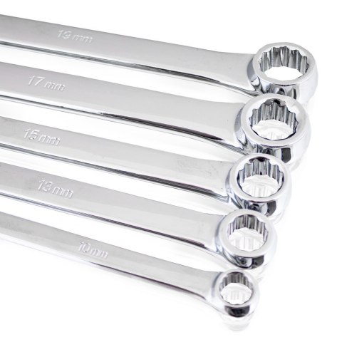 Zestaw Kluczy Oczkowych 233-410mm 8-19mm 5 Elementów Zestaw Kluczy Oczkowych 233-410mm 8-19mm 5 Elementów