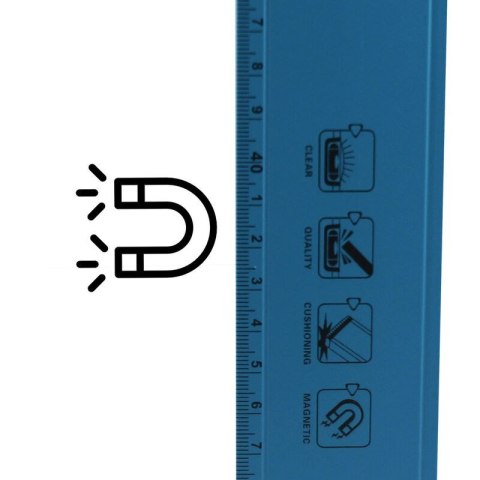 Zestaw Poziomic Aluminiowych Bituxx 40cm 100cm 150cm Gratis Poziomica 10cm