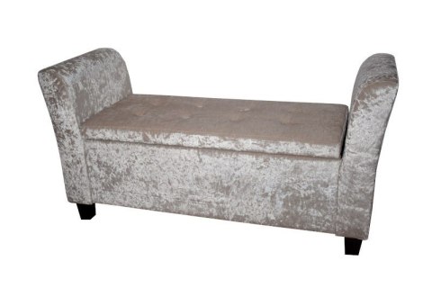 Złota sofa pufa Ostern średnia Złota sofa pufa Ostern średnia