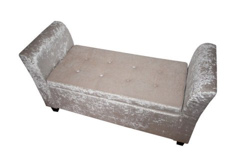 Złota sofa pufa Ostern średnia Złota sofa pufa Ostern średnia