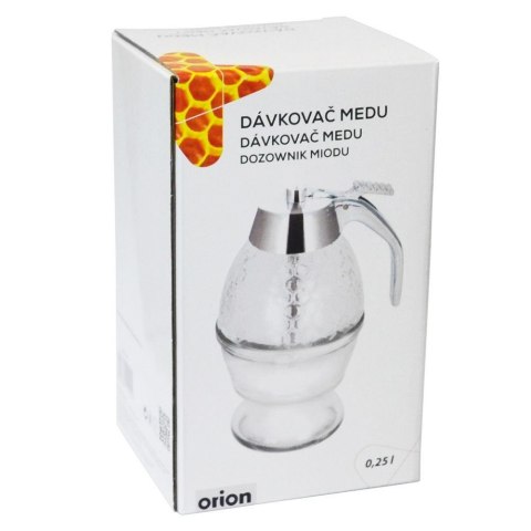 DOZOWNIK SZKLANY DYSPENSER DO MIODU SYROPU ORION DOZOWNIK SZKLANY DYSPENSER DO MIODU SYROPU ORION