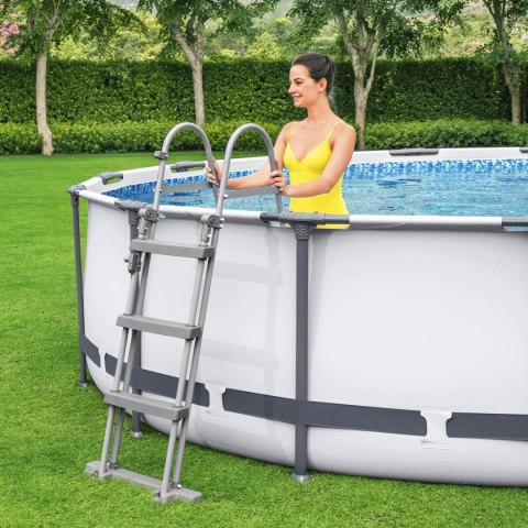 Basen ogrodowy stelażowy 366 x 100 cm zestaw 17w1 Bestway 56418