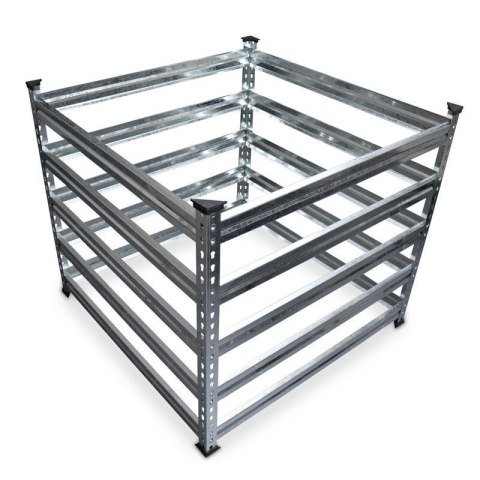 Kompostownik 90x90x93cm stal ocynkowana dużej pojemności Kompostownik 90x90x93cm stal ocynkowana dużej pojemności