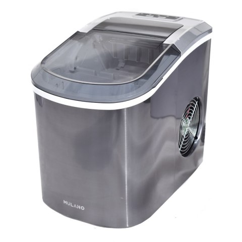 Kostkarka do lodu 2,2L 10-15kg/24h szara przenośna 2 rozmiary kostek