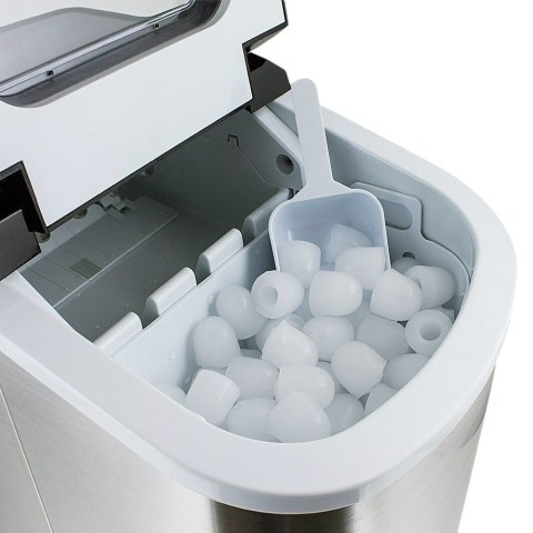 Kostkarka do lodu INOX 2,2L 12kg/24h kompaktowa 2 rozmiary kostek