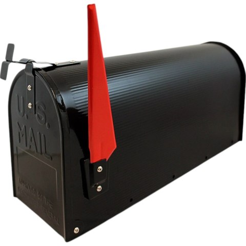 Skrzynka na listy amerykańska USA MAIL (czarny)